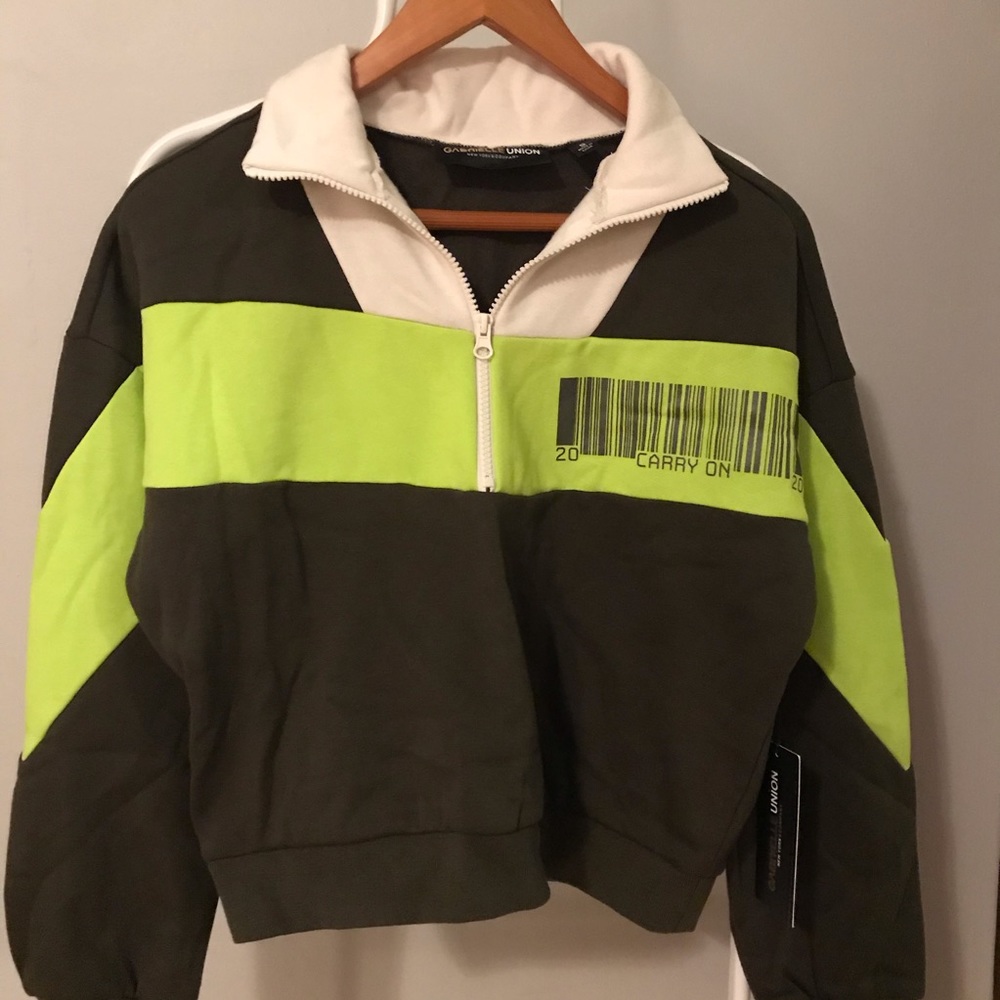 Gabrielle Union Collection half zip pullover - Picture 2 of 12